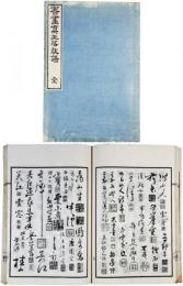 書画真正落款譜