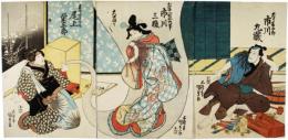 錦絵　左り甚五郎