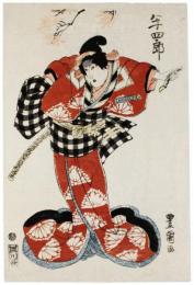錦絵　芝居絵　岩井半四郎　