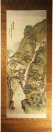 掛軸　姫島竹外