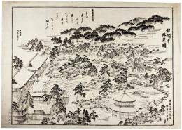 銀閣寺林泉図