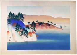 松岡映丘版画