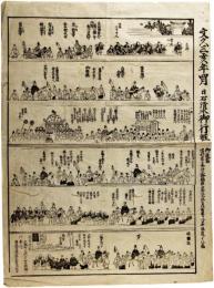 かわらばん　石清水御行粧