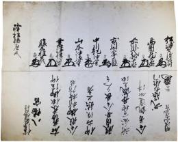 御祈祷所申渡書