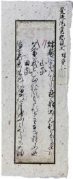 古筆切　曼殊院覚恕親王　戦国時代