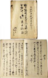 野州駒場村惠生院へ相掛り候一件