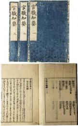 官職知要