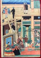 亜墨利加国蒸気船中之写