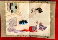 肉筆　春画　：枕絵　秘戯画　艶本