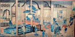 横浜岩亀見込之圖