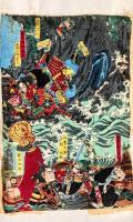 石橋山大合戦之図　