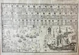 江戸湾御固図　ペリー来航　黒船図