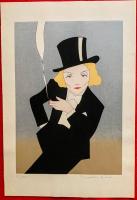 イラストレーター・10　オリジナル木版画集　：１，粟津潔　２，安野光雅　３，宇野亜喜良　４，久里洋二　５，黒田征太郎　６，林靜一　７，原田治　８，柳原良平　９，山藤章二　１０，和田誠