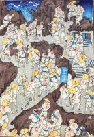 冨士山諸人参詣之圖
