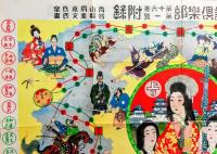 新案競技武者修行双六　<裏面・卓上闘球盤遊戯>