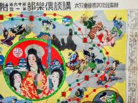 新案競技武者修行双六　<裏面・卓上闘球盤遊戯>