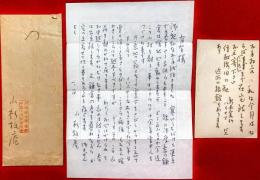 小杉放庵書簡　小杉放庵葉書