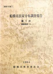 船橋市民家分布調査報告