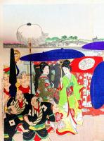 奠都三十年祝賀祭盛況之図