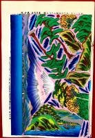 歌舞伎座當り狂言羽衣　組上　立版古　組上絵　組立絵　三枚続