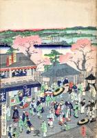 東京鉄砲洲新嶋原遊郭之図