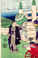東京神田萬世橋賑之圖