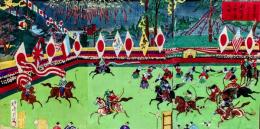 明治十二年八月二十五日　御臨幸上野公園之圖
