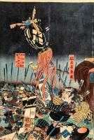天目山勝頼討死ノ圖