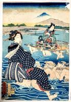 足利源氏之内　大井川花揃