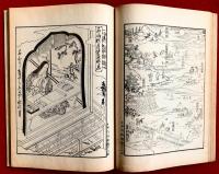 絵本江戸絵簾屏風　：日本風俗図絵