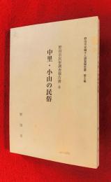 中里・小山の民俗