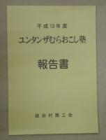 平成１３年度読谷村情報化推進事業報告書・平成１３年度地域ビジョン（読谷シンフォニー）実現化推進事業報告書・平成１３年度ユタンザむらおこし塾報告書　３冊