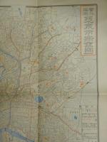 古地図（新撰東京全圖・實地踏測東京市全圖・明和八年須原屋版）３枚