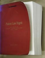 Patent Law Digest ABSTRACTS OF FEDERAL CIRCUIT DECISIONS1982-1999
