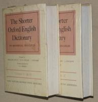 The shorter Oxford English dictionary on historical principles