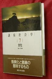 講座　社会学　７文化