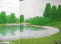 あめんぼ　月刊かがくのとも280号　1992年初版　吉谷昭憲/立川周二　福音館書店　3