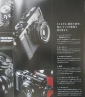 富士フィルム FUJIFILM　カメラ　X100 BLACK　カタログ　パンフレット　2012年　a19