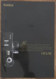 Konica コニカ　カメラ　HEXAR　カタログ　パンフレット　b1