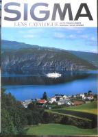SIGMA シグマ　カメラ　レンズカタログ　カタログ　パンフレット　6点セット　1992～1996年　a9