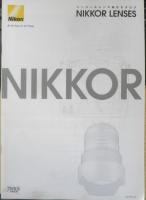 Nikon ニコン　カメラ　ニッコールレンズ総合カタログ　パンフレット　3点セット　2012年　a10