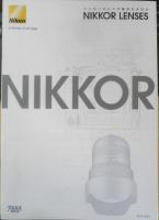 Nikon ニコン　カメラ　ニッコールレンズ総合カタログ　パンフレット　3点セット　2012年　a10