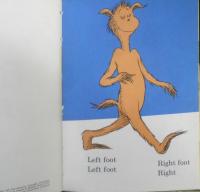 洋書絵本　The FOOT BOOK　Dr Seuss　ドクター・スース　d