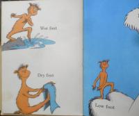 洋書絵本　The FOOT BOOK　Dr Seuss　ドクター・スース　d
