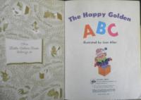 洋書絵本　The Happy Golden ABC　a