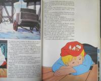 洋書アニメ絵本　Nils Holgersson Selma Lagerloef　ニルスのふしぎな旅　イタリア語　e