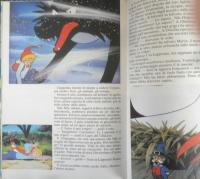 洋書アニメ絵本　Nils Holgersson Selma Lagerloef　ニルスのふしぎな旅　イタリア語　e