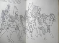 洋書ぬり絵　Plains Indians Coloring Book　David Rickman　ネイティブアメリカン　g