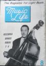 ミュージック・ライフ　昭和29年8月号　特集/リアル・ジャズと云うジャズ　新興楽譜出版社　i
