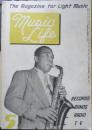 ミュージック・ライフ　昭和29年5月号　特集/ジャズ界を襲った台風の眼を探る　新興楽譜出版社　i